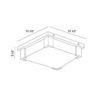 Thornhill 12" Integrated LED Flush Mount