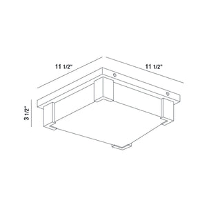 Thornhill 12" Integrated LED Flush Mount