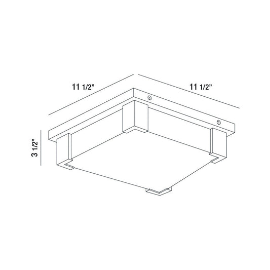 Thornhill 12" Integrated LED Flush Mount