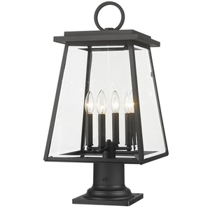 Broughton 4 Light Outdoor Pier Mounted Fixture