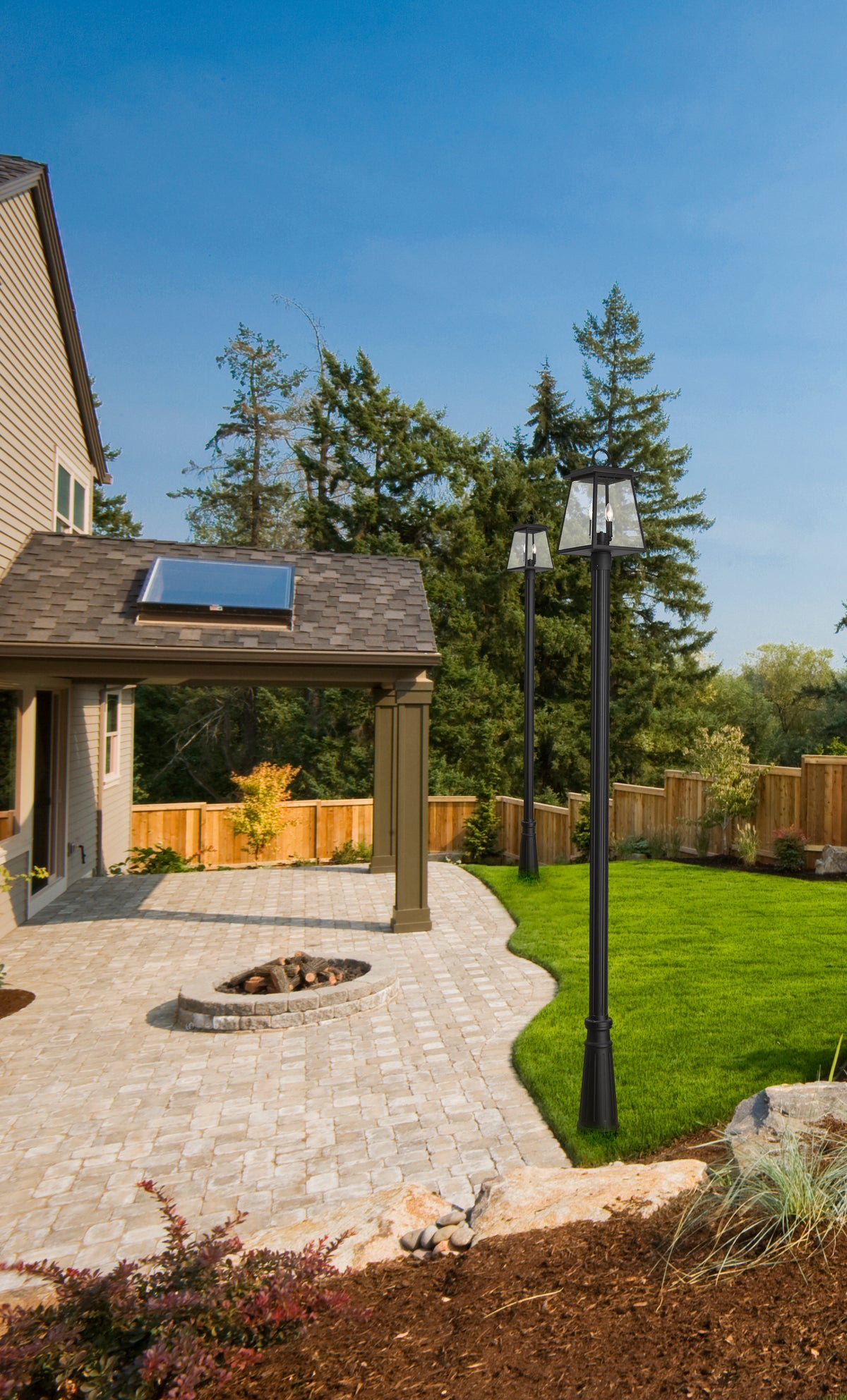 Broughton 2 Light Outdoor Post Mounted Fixture