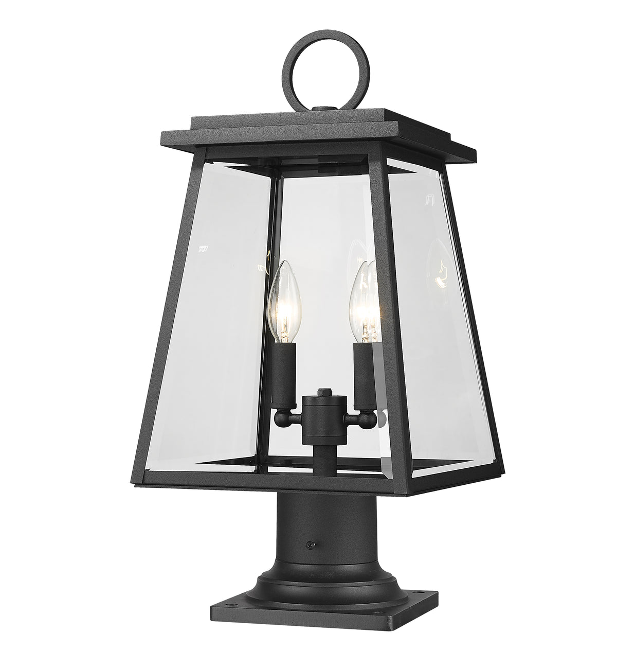 Broughton 2 Light Outdoor Pier Mounted Fixture