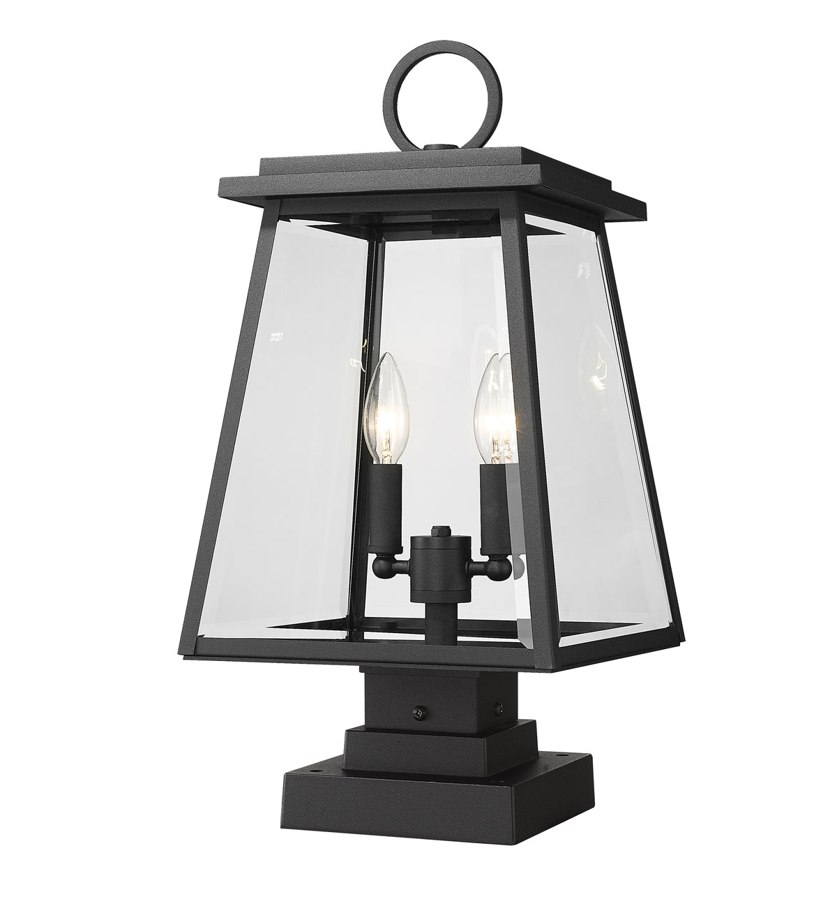 Broughton 2 Light Outdoor Pier Mounted Fixture
