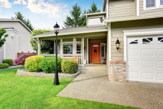 Wakefield 90-in Outdoor Post w/ light
