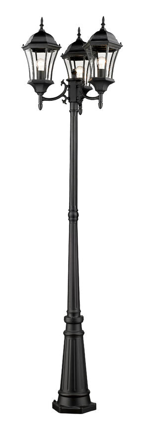 Wakefield 90-in Outdoor Post w/ lights