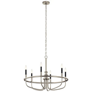 Capitol Hill Chandelier 6Lt