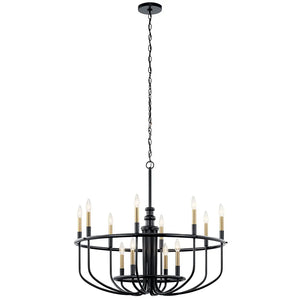 Capitol Hill Chandelier 12Lt