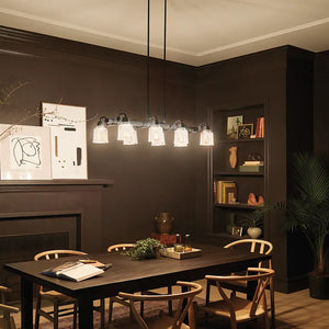 Aivian Linear Chandelier 8Lt