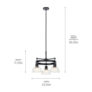 Eastmont Chandelier 3Lt