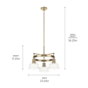 Eastmont Chandelier 3Lt