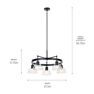 Eastmont Chandelier 5Lt