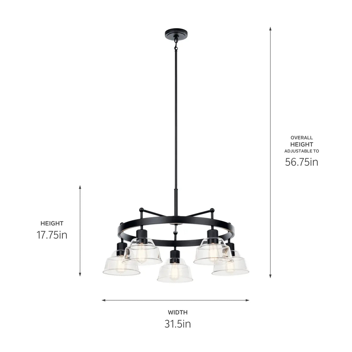 Eastmont Chandelier 5Lt