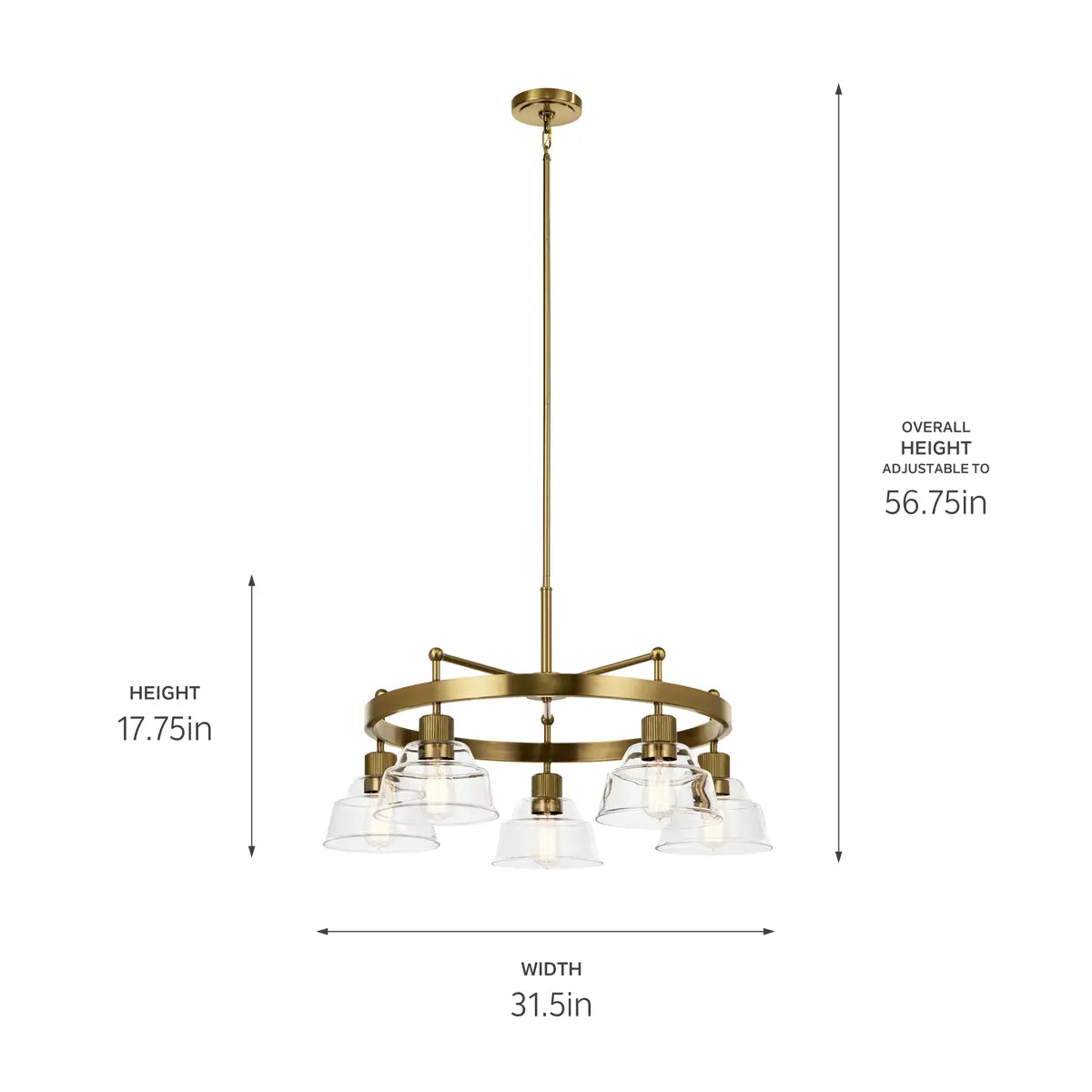 Eastmont Chandelier 5Lt