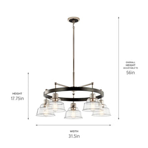 Eastmont Chandelier 5Lt