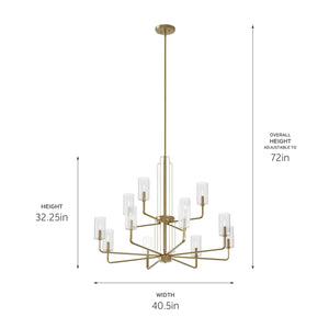 Kimrose Chandelier 12Lt