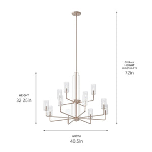 Kimrose Chandelier 12Lt