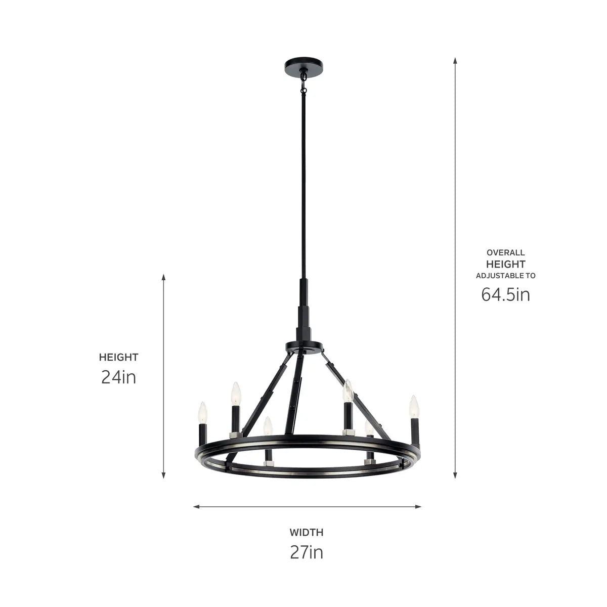 Emmala Chandelier 6Lt