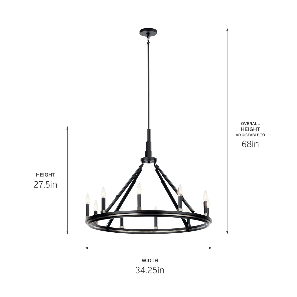 Emmala Chandelier 10Lt
