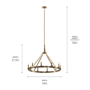 Emmala Chandelier 10Lt