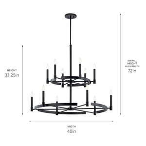 Tolani Chandelier 12Lt