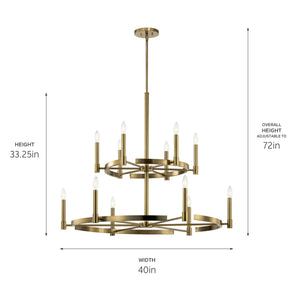 Tolani Chandelier 12Lt