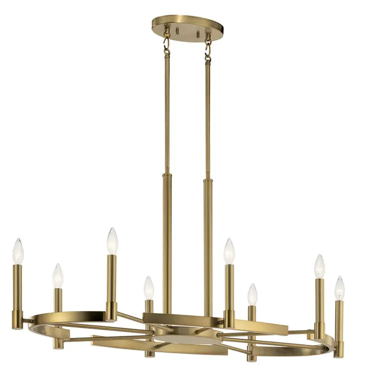 Tolani Oval Chandelier 8Lt