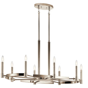 Tolani Oval Chandelier 8Lt