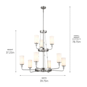 Vetivene Chandelier 9Lt