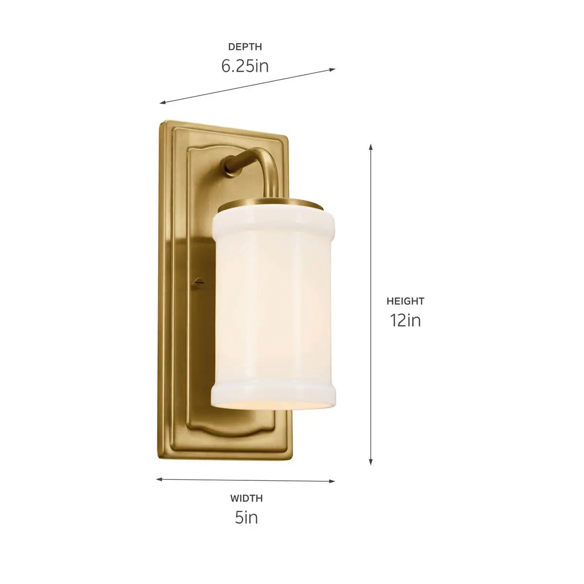 Vetivene Wall Scone 1Lt