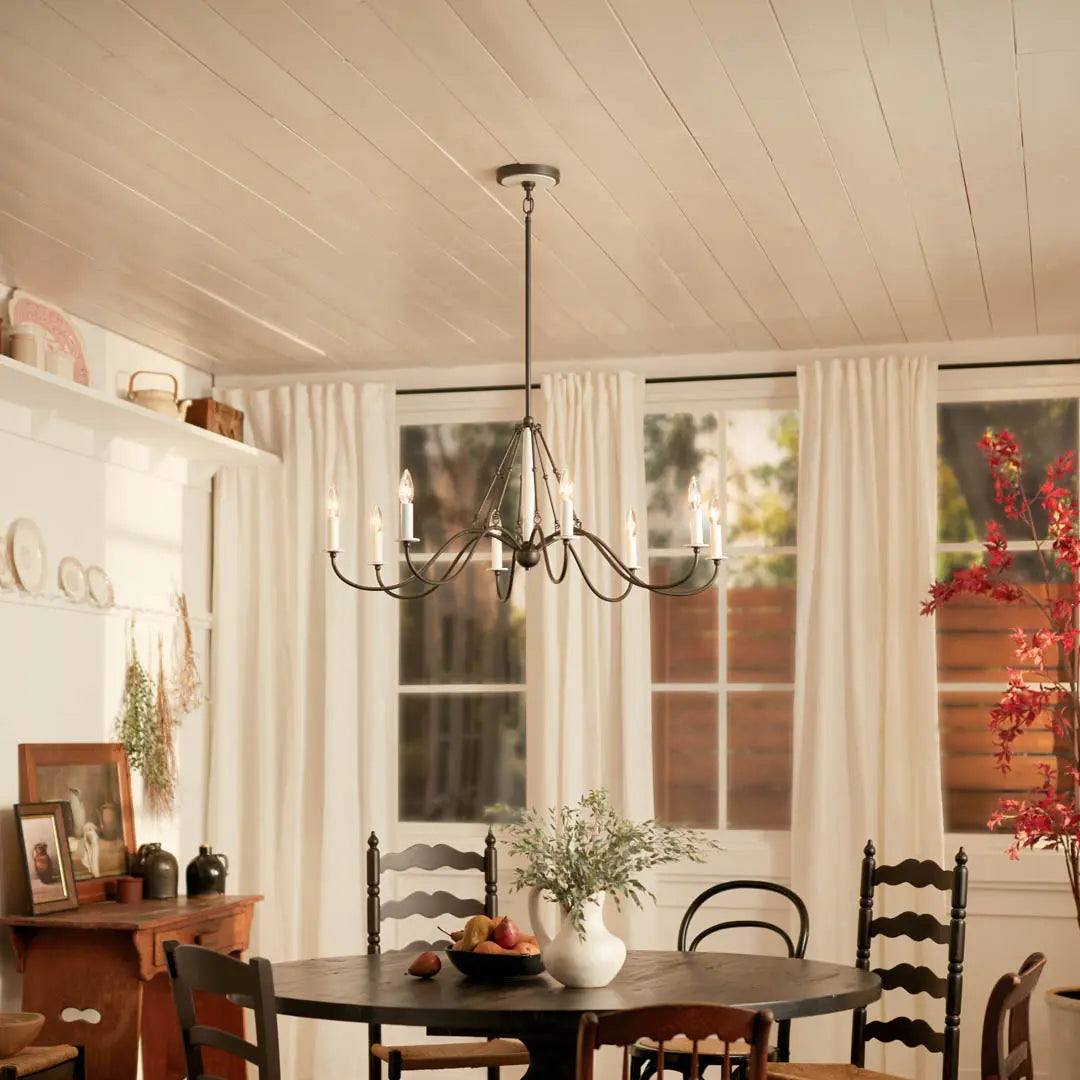 Freesia Chandelier 8Lt