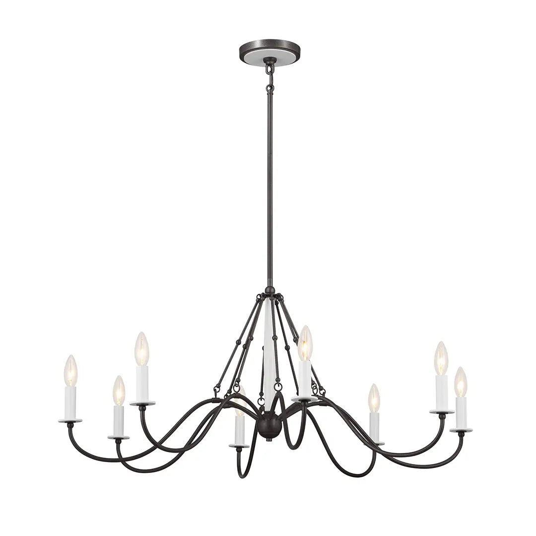 Freesia Chandelier 8Lt