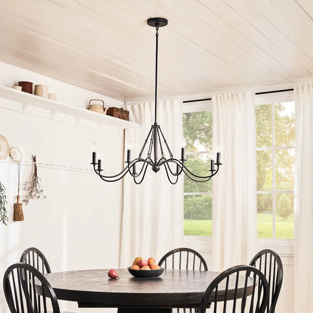 Freesia Chandelier 8Lt