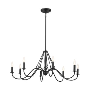 Freesia Chandelier 8Lt
