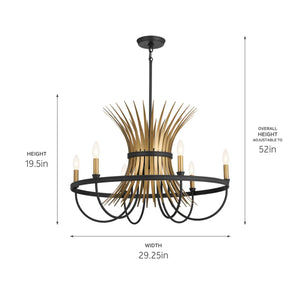 Baile Chandelier 6Lt