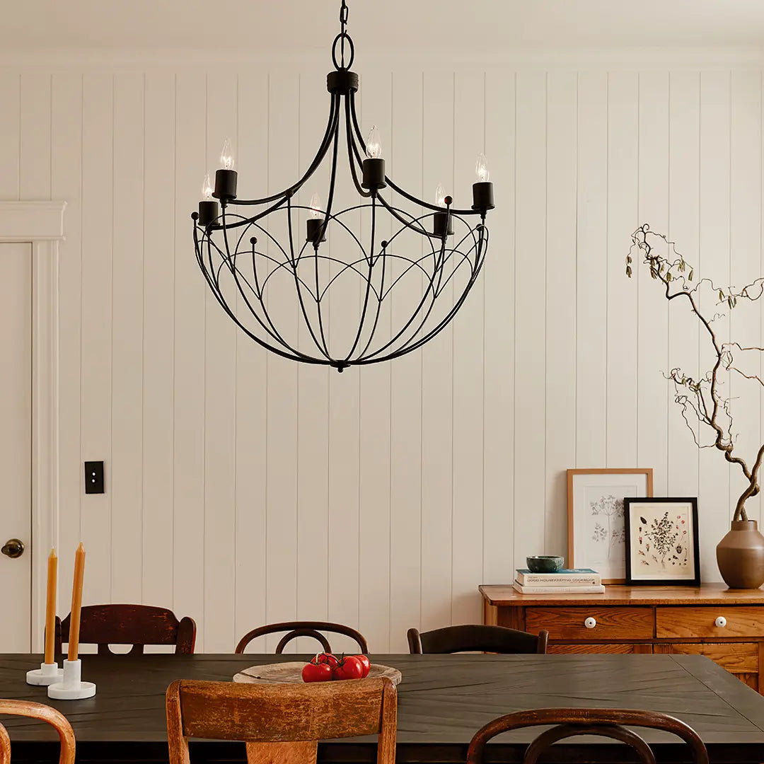 Topiary Chandelier 6Lt