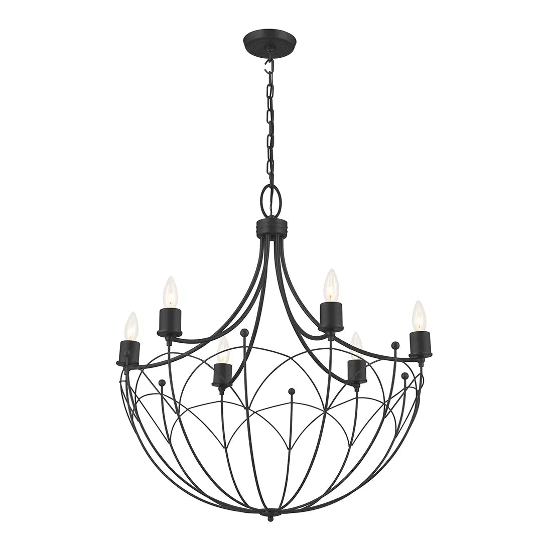 Topiary Chandelier 6Lt