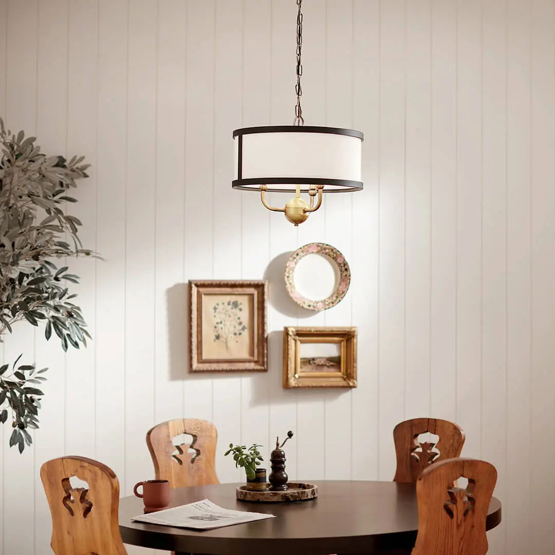 Heddle Chandelier/Semi Flush 3Lt