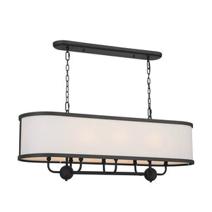 Heddle Linear Chandelier 8Lt
