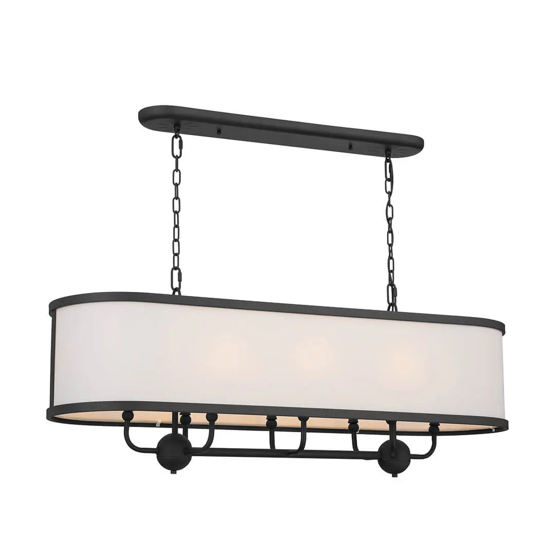 Heddle Linear Chandelier 8Lt