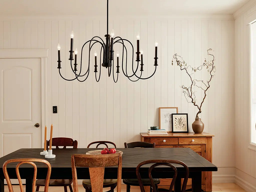 Karthe Chandelier 9Lt  19.25" H x 42" DIA