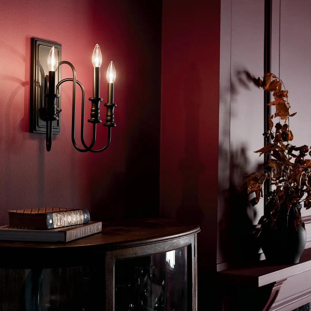 Karthe Wall Sconce 3Lt