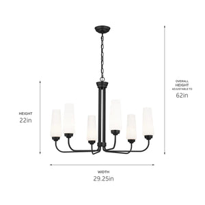 Truby Chandelier 6Lt