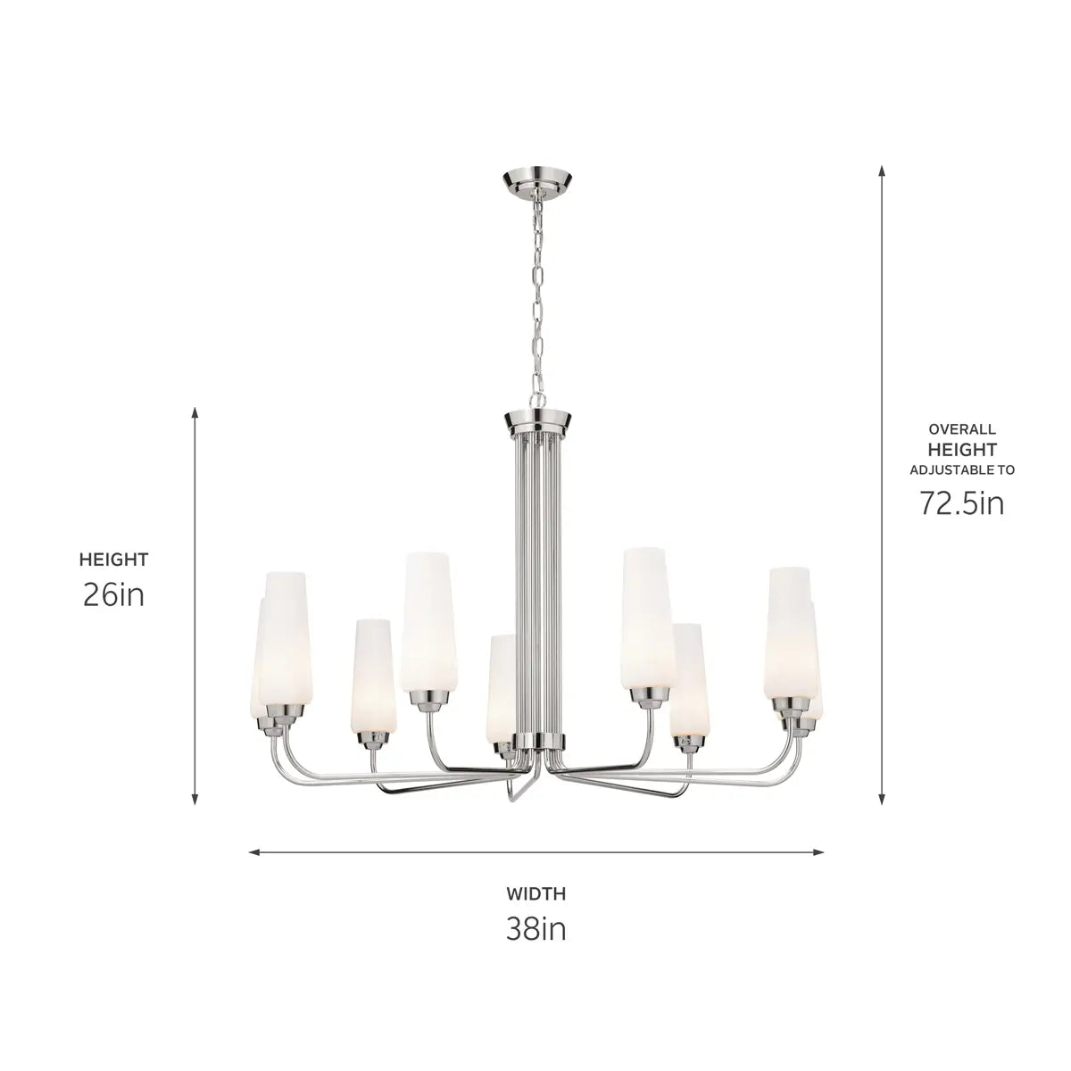 Truby Chandelier 9Lt