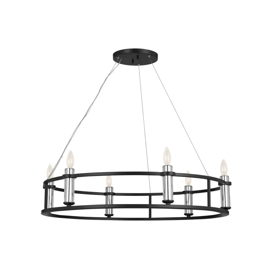 Rosalind Chandelier 6Lt