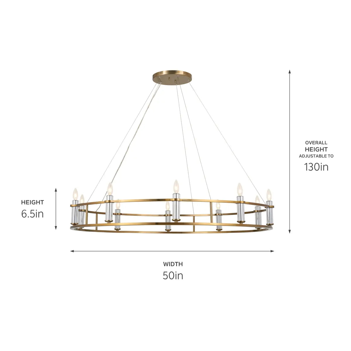 Rosalind Chandelier 10Lt