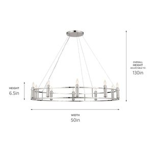 Rosalind Chandelier 10Lt