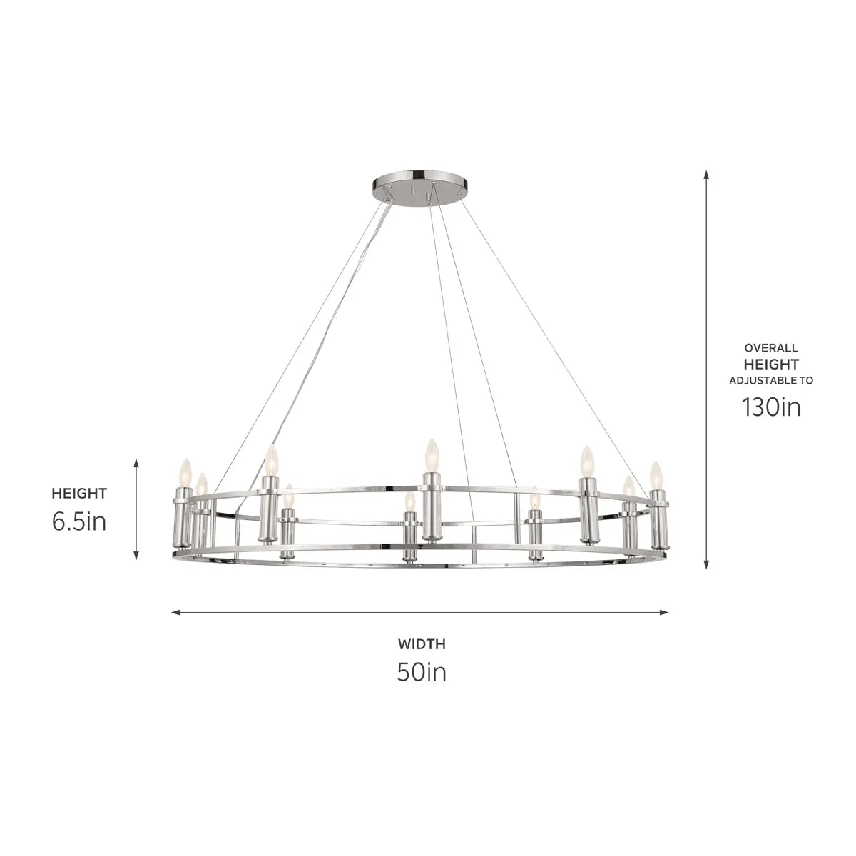 Rosalind Chandelier 10Lt