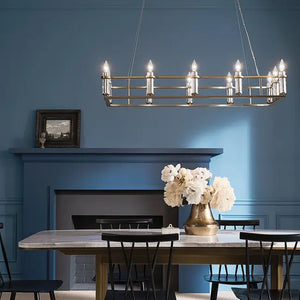 Rosalind Linear Chandelier 12Lt