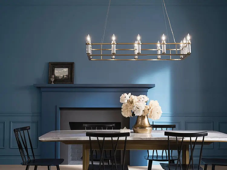 Rosalind Linear Chandelier 12Lt