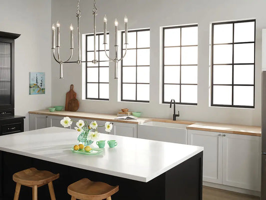 Florence Linear Chandelier 6Lt